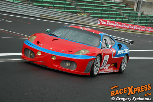De Ferrari F430 van Stephane Ortelli